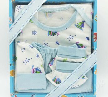 Newborn 4 Pcs Baby Gift Suit set Box