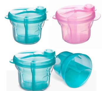 3 Grid Portable Milk Powder Formula Dispenser BPA Free Food Container Infant Bean Storage Box for Kid Care Toddler Travel Bottle