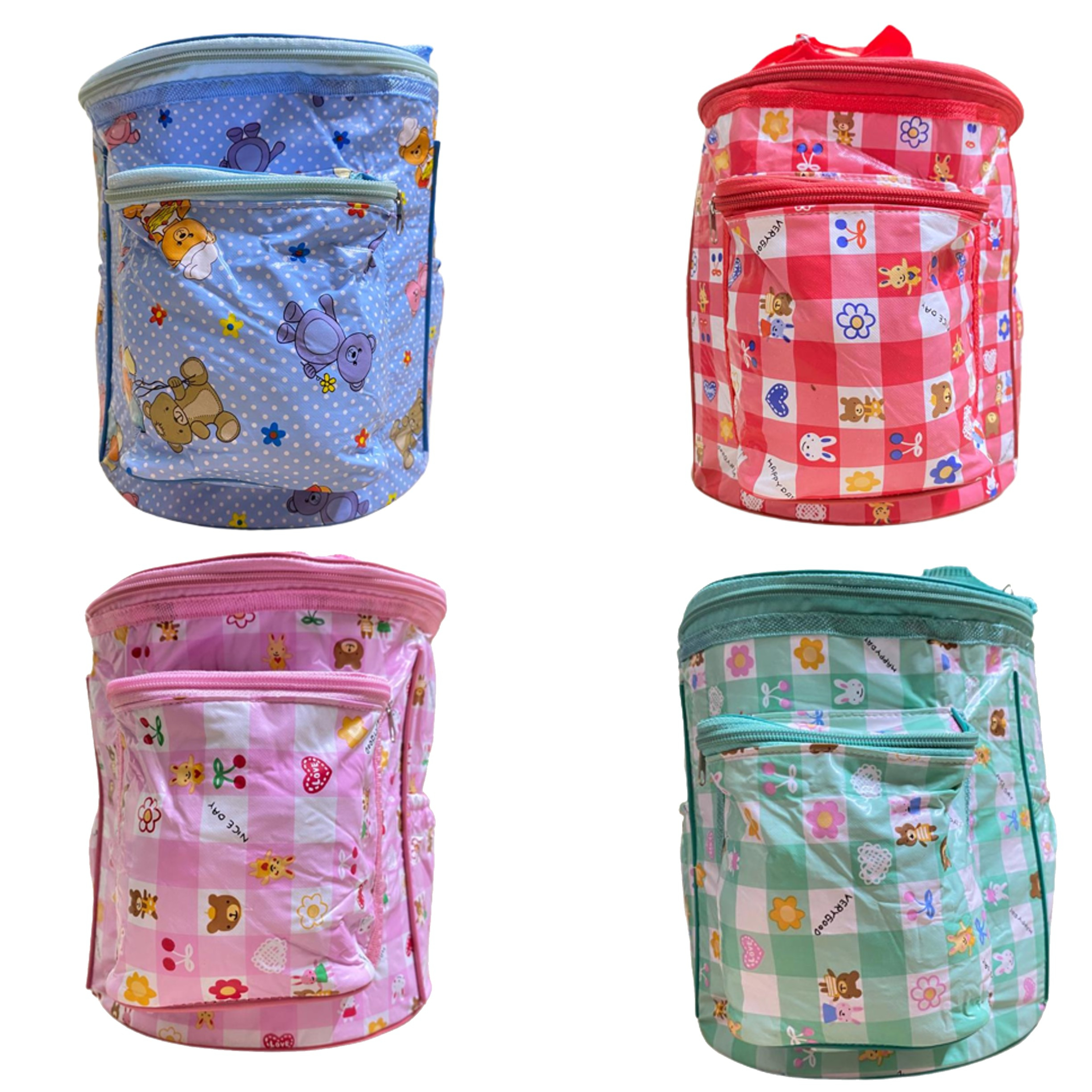 Diaper Bag for Newborn Baby Small Size Beautiful Round Shape Baby Bag For Diaper & Accessories - Circle