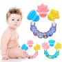 Baby Rattles Teether Teething Bite Toys Infant Toddler