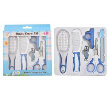 6Pcs Newborn Baby Nail Hair Daily Care Kit Infant Kids Grooming Brush Comb and Manicure Home Set