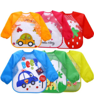 Waterproof Baby Bib with Sleeves Bib/Aprons