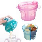 3 Grid Portable Milk Powder Formula Dispenser BPA Free Food Container Infant Bean Storage Box for Kid Care Toddler Travel Bottle - Image 2