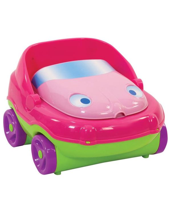 3 in 1 Potty Seat Push Car For Kids Commode Train with Potty Seat Topper For Toddler Training and Beyond Easy to Empty and Clean Space Saving Push Car Splash Protector Mama Love Potty Car - Image 6