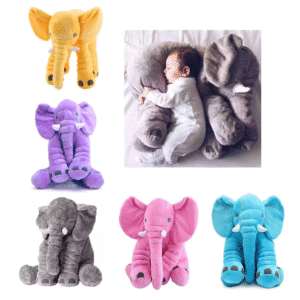 Elephant Stuffed Baby Cuddling Pillow