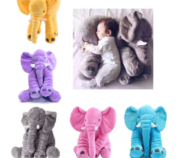 Elephant Stuffed Baby Cuddling Pillow