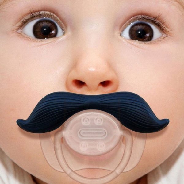 Baby Silicone Mustache Pacifier - Image 3