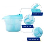 3 Grid Portable Milk Powder Formula Dispenser BPA Free Food Container Infant Bean Storage Box for Kid Care Toddler Travel Bottle - Image 4