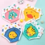 FASHION Baby Diapers Washable 6 Layers Baby Cloth Diaper Reusable Cotton Elastic Waist Cloth Diapers Nappy learning pants