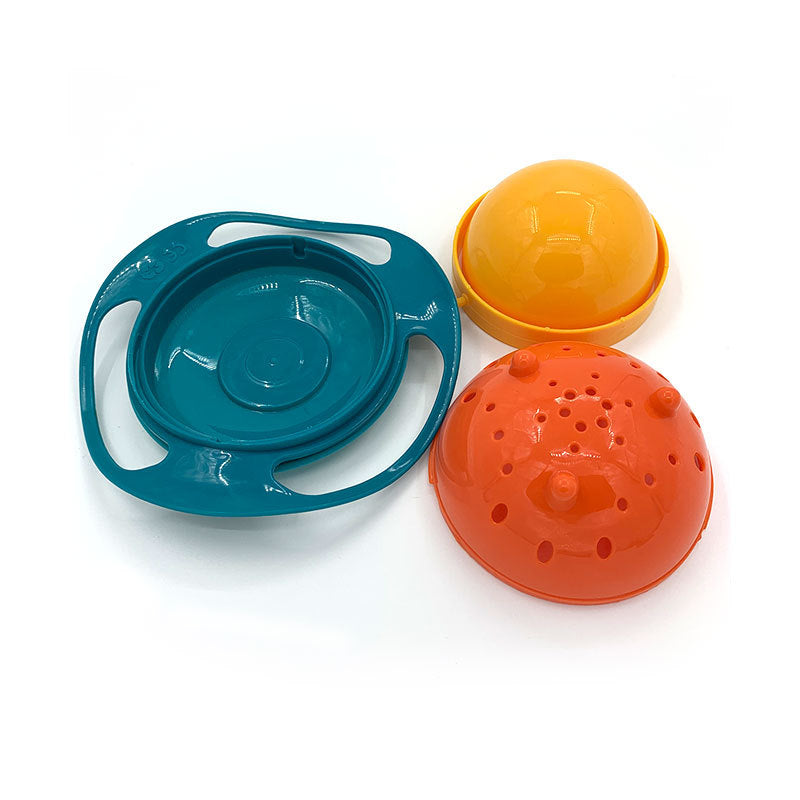 Magic Gyro Bowl 360 Degree Rotation Spill Resistant Gyro Bowl with Lid For Toddler Baby Kids Children - Image 2