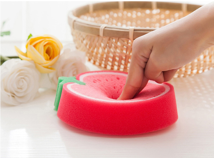 Cute Fruit Shape Bath Sponge For Baby - Image 4
