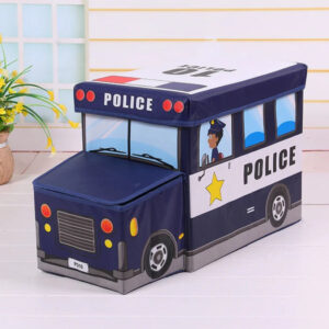 Kids Foldable Bus Organizer storage box