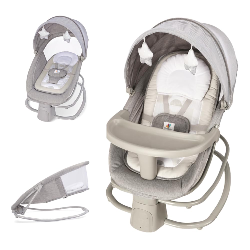 Mastela 4 in 1 Electric Deluxe Multi-Functional Bassinets