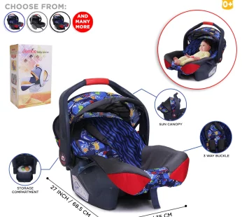 Baby Carry Cot For Kids, Jumbo Size Rocker & Sleeping, Car Seat Gear With Safety Mosquito Net, Sun Canopy & Adjustable Handle Rocker Seat With Storage Compartment Perfect For New Born Baby