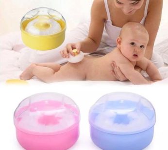Baby Body’s Cosmetic Powder Puff Bodys Powder Puff and Container Case