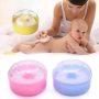 Baby Body's Cosmetic Powder Puff Bodys Powder Puff and Container Case