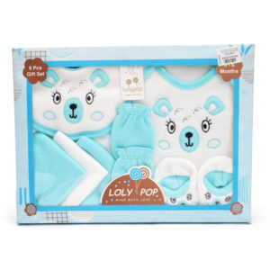 8Pcs Newborn Baby Gift Set Bear