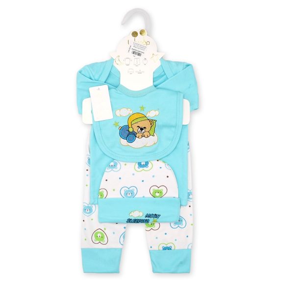 5Pcs Newborn Baby Gift Set Sleeping Bear