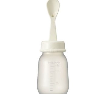 PIGEON WEANING BOTTLE WITH SPOON 120ML