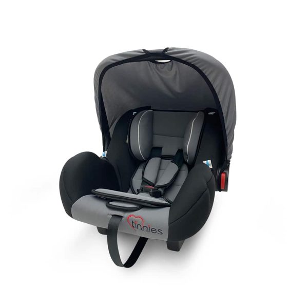 TINNIES BABY CARRY COT-GREY - Image 2