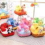 Cute Animal Baby Sofa Support Seat Plush Infant Faces Floor sofa