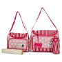 Little Star Pack of 4 Baby Diaper Bag Pink