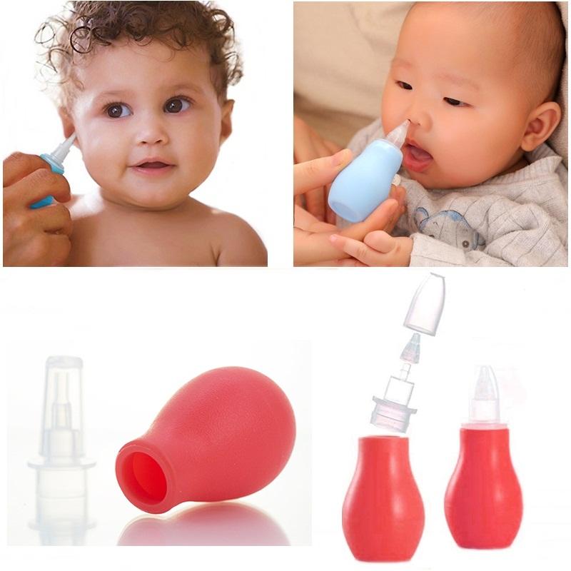 Newborn Baby Nose Aspirator Toddler Nose Cleaner Infant Snot Vacuum Sucker Soft Tip Cleaner Baby Care Products - Image 2