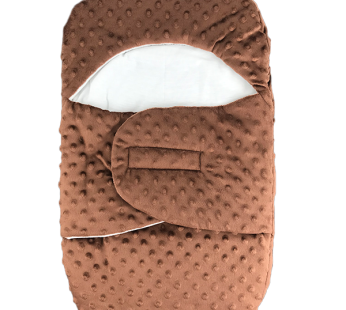 Baby Winter Carry Nest with polka Dot Print