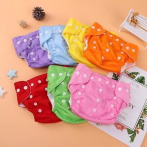Reusable Diaper Washable Original Soft Fabric For Babies Button Panty
