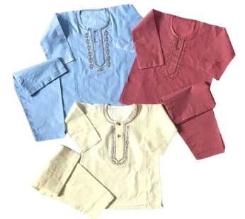 Pack of 3 Kids Kurta Pajama