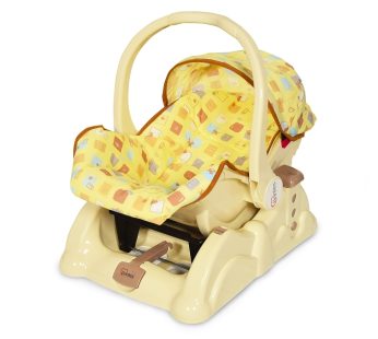 Tinnies Baby Carry Cot W/ Rocking Beige