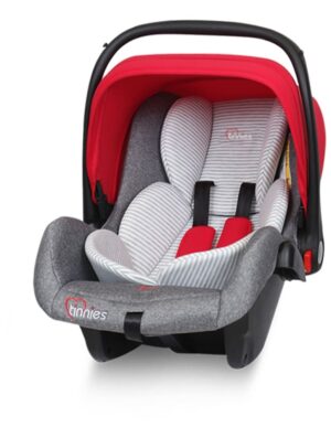 TINNIES BABY CARRY COT - RED