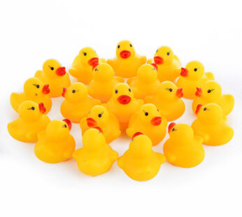 Cute Baby Kids Squeaky Rubber Ducks Bath Bathe Room Water Fun Game Playing Newborn Boys Girls Toys for Children