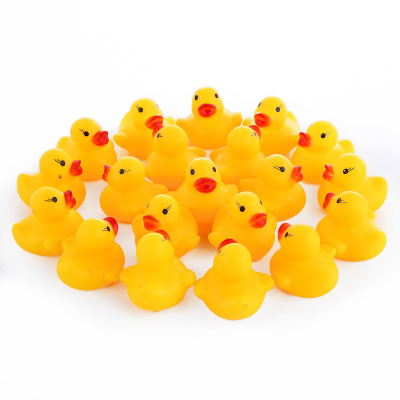 Cute Baby Kids Squeaky Rubber Ducks Bath Bathe Room Water Fun Game Playing Newborn Boys Girls Toys for Children