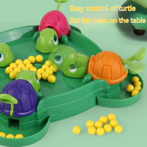 Turtles eat beans board game parent-child interactive desktop leisure toys New Year gift puzzle strategy game children gift - Image 2