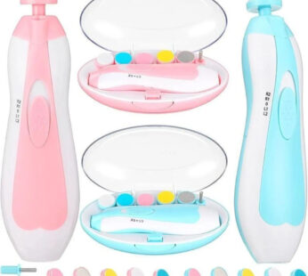 Baby Nail Trimmer Multifunctional Electric Baby Nail File Clippers Toes Fingernail Cutter Trimmer Manicure Tool Set Baby Care