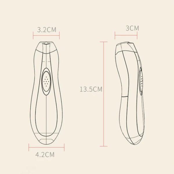 Baby Nail Trimmer Multifunctional Electric Baby Nail File Clippers Toes Fingernail Cutter Trimmer Manicure Tool Set Baby Care - Image 8