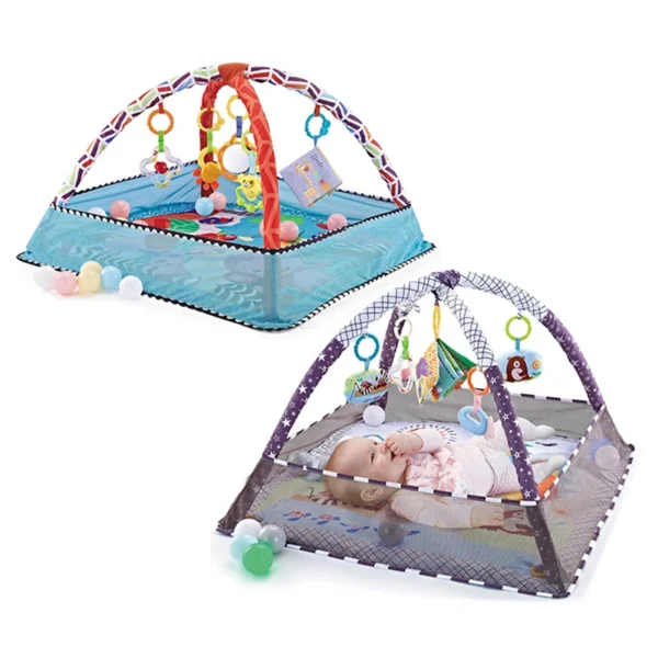 Baby Fitness Frame Crawling Game Blanket Multifunctional Educational Mat Fence Crawling Blanket Infant Rug Enlightenment Toys - Image 8