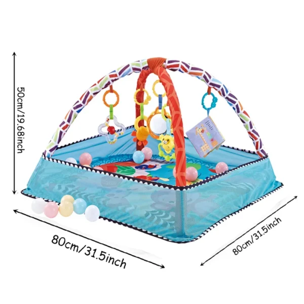 Baby Fitness Frame Crawling Game Blanket Multifunctional Educational Mat Fence Crawling Blanket Infant Rug Enlightenment Toys - Image 11