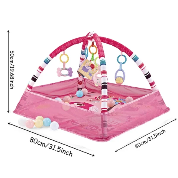 Baby Fitness Frame Crawling Game Blanket Multifunctional Educational Mat Fence Crawling Blanket Infant Rug Enlightenment Toys - Image 12