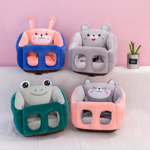 Portable Baby Learning To Sit Chair Sofa Multi-function Cartoon Kids Dining Seat Only Cover NO Filling For Toddler ChildrenLB654