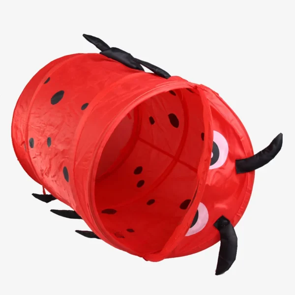 New Cute Design Storage Basket Folding Cylinder Laundry Basket Toy Box Storage Box Home Organizer - Image 3