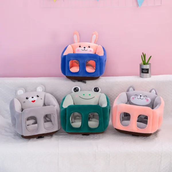 Portable Baby Learning To Sit Chair Sofa Multi-function Cartoon Kids Dining Seat Only Cover NO Filling For Toddler ChildrenLB654 - Image 3