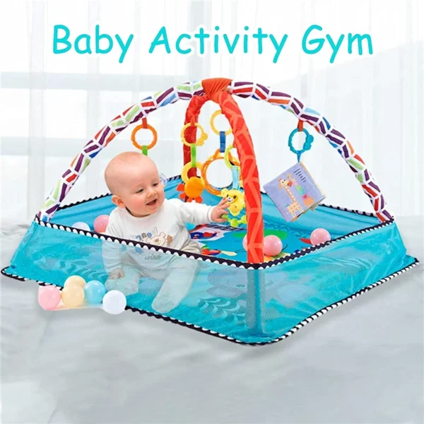 Baby Fitness Frame Crawling Game Blanket Multifunctional Educational Mat Fence Crawling Blanket Infant Rug Enlightenment Toys - Image 9