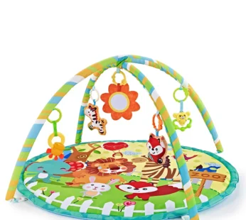 Multifunctional Fitness Frame Round Play Crawling Mat 0-12 Months Baby Puzzle Game Blanket Fun Sounding Pendant Gift For Kid