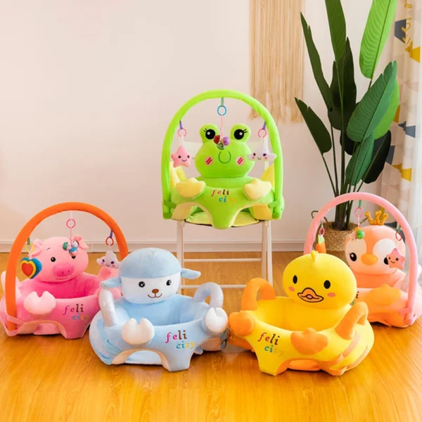 Cartoon Baby Anti-fall School Seat, Children's Sofa, Creative Learning Chair, Baby Early Education