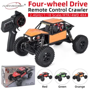 AUSTARHOBBY 1/18 RC Crawler AX-8561 4WD Rock Sheep Climbing Car 2.4G RC Car 20A 15KM/H Speed Model Toy for Kids Adults