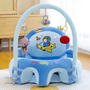 Baby Eating Chair Baby Seats & Sofas Cartoon Plush Infant Sofa Feeding Chair Safety Learning Sit Chair for Children no Padding
