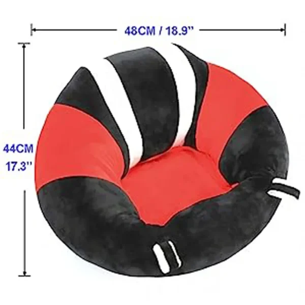 Baby Support Seat Cute Baby Sofa Chair for Sitting Up Comfy Plush Infant Seats with Stuffing Inside for 3-12 Months Baby - Image 5
