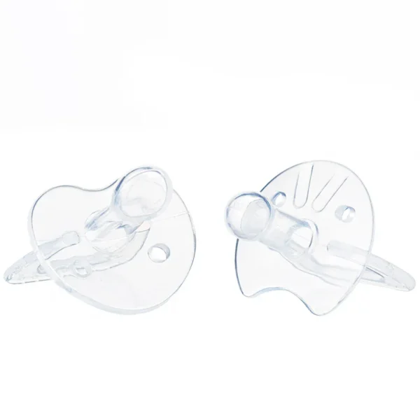 1 Pcs Baby Pacifier For Soothing Nighttime Sleep Flat Soft Breathable Design Baby Reborn Silicone For Baby Accessories Newborn